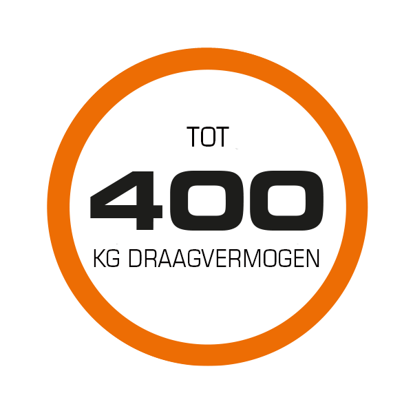 bis zu 400 KG Traglast